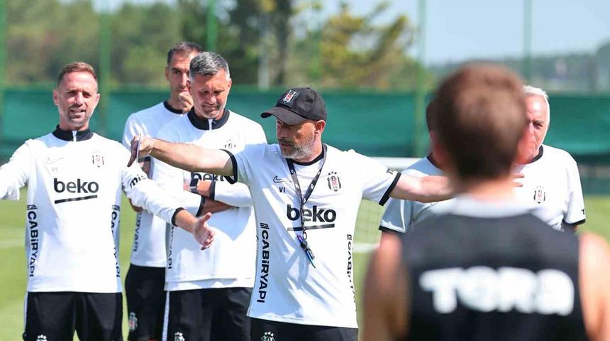 Beşiktaş, Midtjylland ma&ccedil;ı hazırlıklarını s&uuml;rd&uuml;rd&uuml;