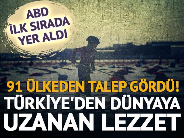 Kavurucu sıcakta hazırlanıyor! 91 &uuml;lkeye ihra&ccedil; ediliyor