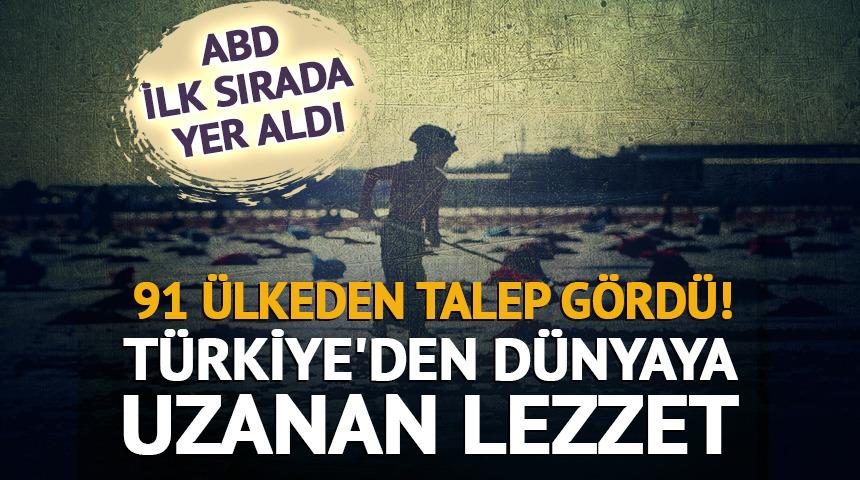 Kavurucu sıcakta hazırlanıyor! 91 ülkeye ihraç ediliyor