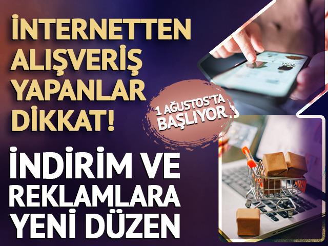 E-ticarette yeni d&ouml;nem başlıyor! 1 Ağustos'ta kurallar değişiyor