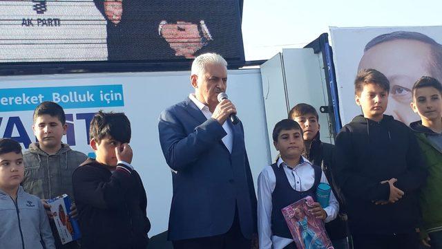 Başbakan Binali Yıldırım: Tarihe geçtim