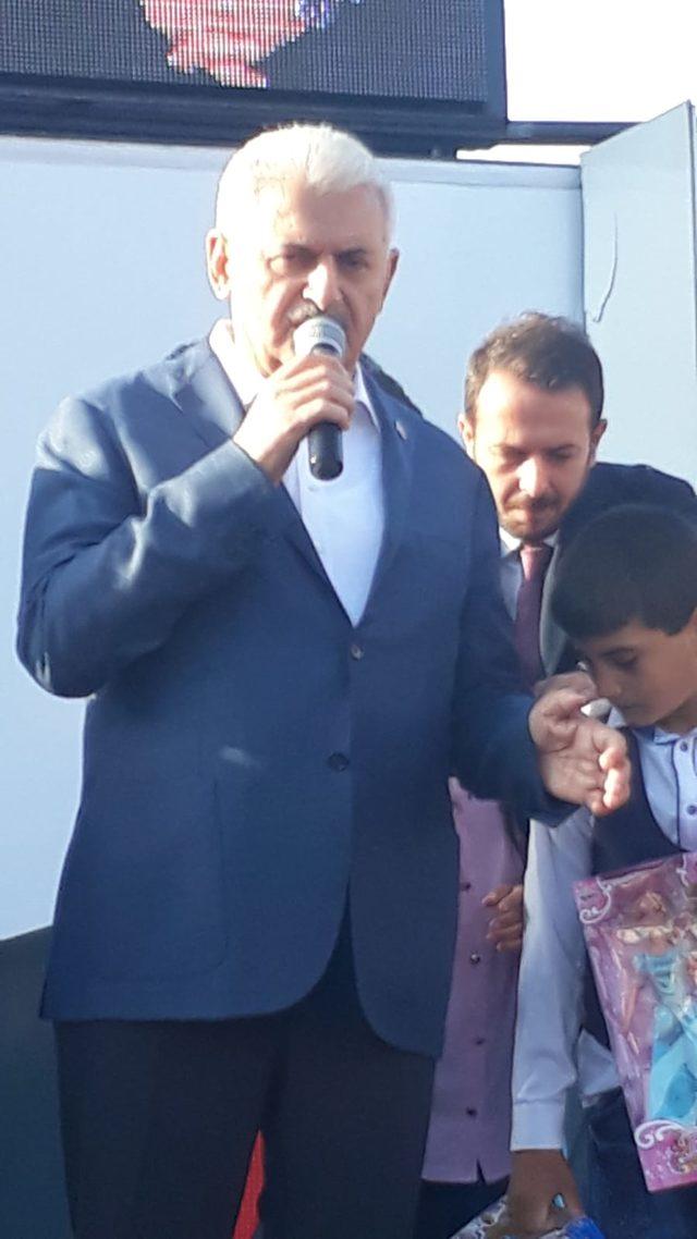 Başbakan Binali Yıldırım: Tarihe geçtim