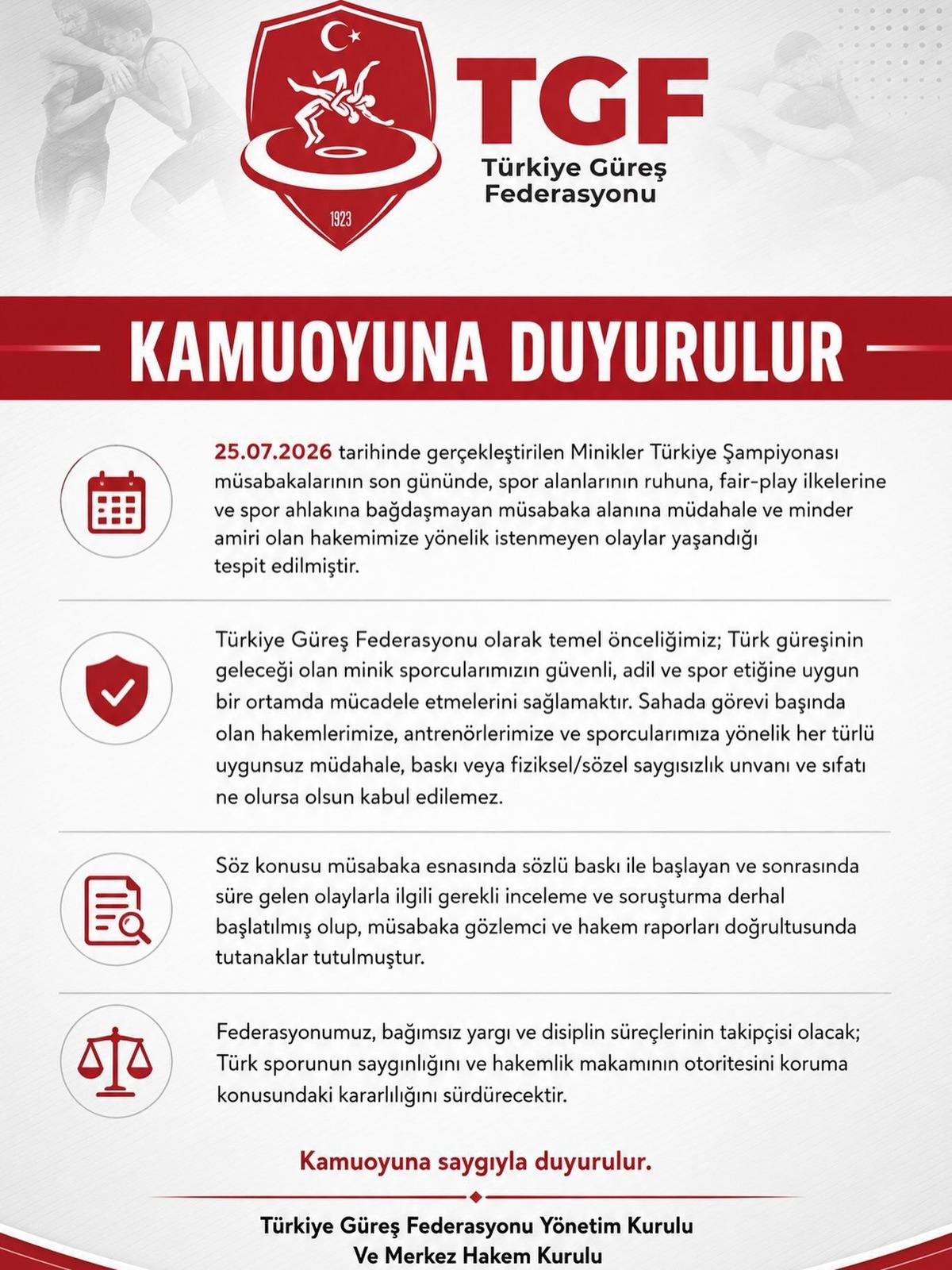 Hamza Yerlikaya mindere atlayıp hakemin üzerine yürümüştü! Federasyondan açıklama geldi 2