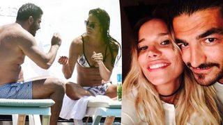 Ebru Şallı ile Uğur Akkuş nişanlandı 