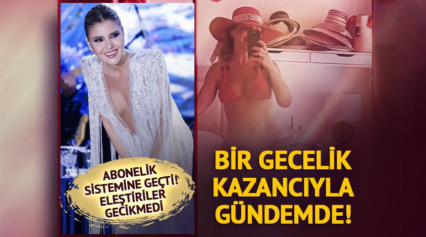 Özel içerikler için abonelik sistemine geçti! Bir gecelik kazancı...