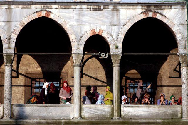 Sultanahmet Camii'nde bayram namazı