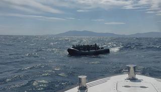 &Ccedil;anakkale'de 43 d&uuml;zensiz g&ouml;&ccedil;men yakalandı