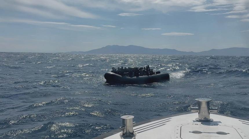 &Ccedil;anakkale'de 43 d&uuml;zensiz g&ouml;&ccedil;men yakalandı