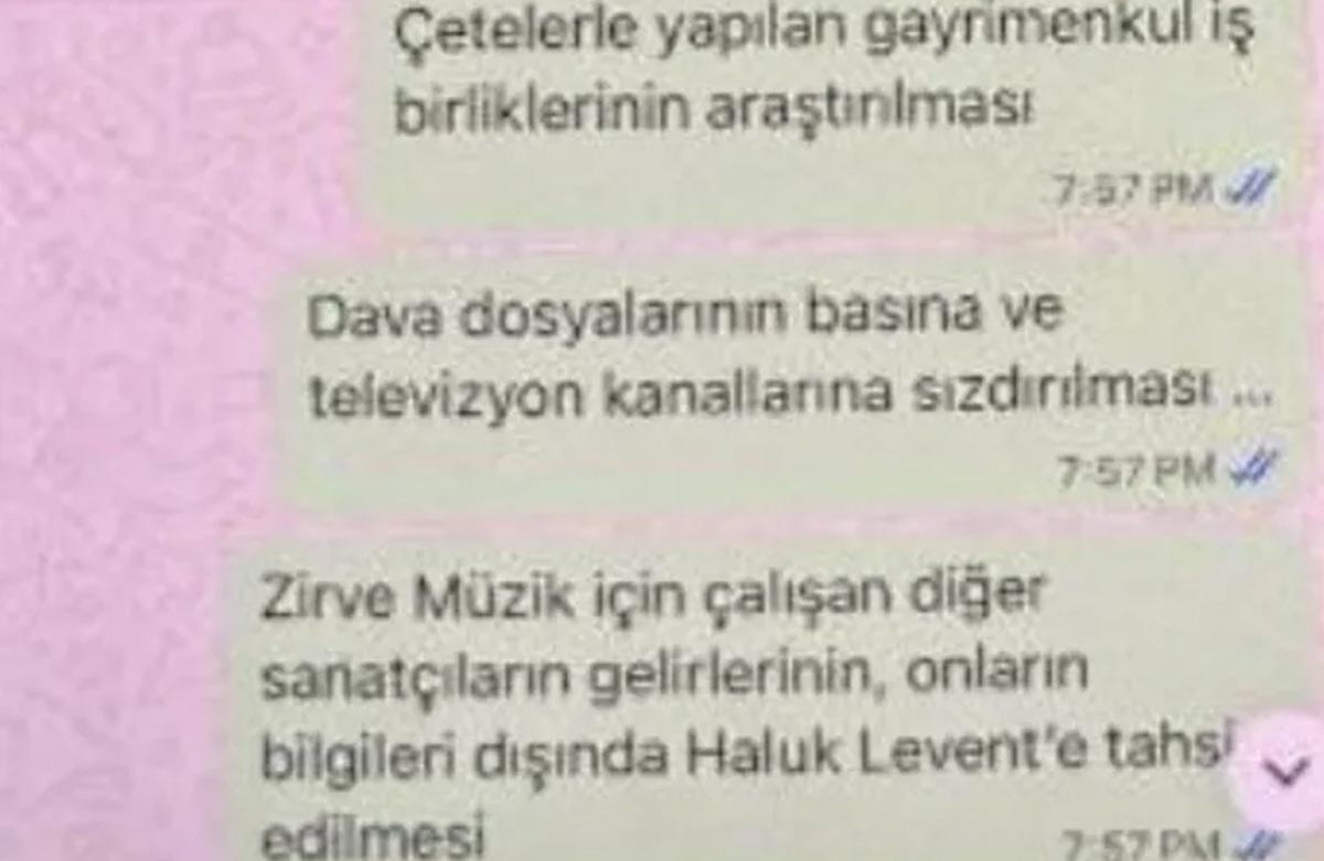 WhatsApp mesajları ortaya çıktı! Haluk Levent, sevgilisini bu sözlerle dolandırmış 3
