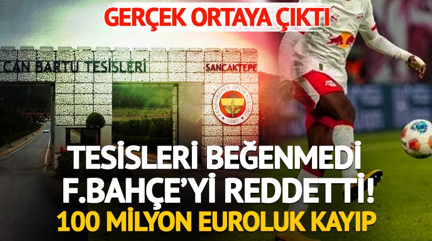 Gerçek ortaya çıktı! Tesisleri beğenmedi, F.Bahçe'yi reddetti