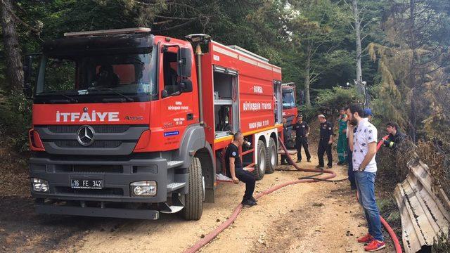 Bursa'da 2 lüks villa yangında kül oldu