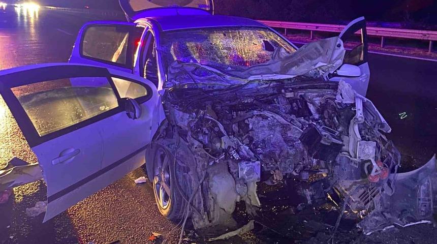 Trafik kazasında bir kişi hayatını kaybetti