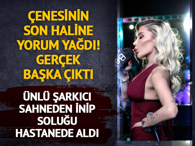Herkes dolgu yaptırdığını sandı! Soluğu hastanede aldı