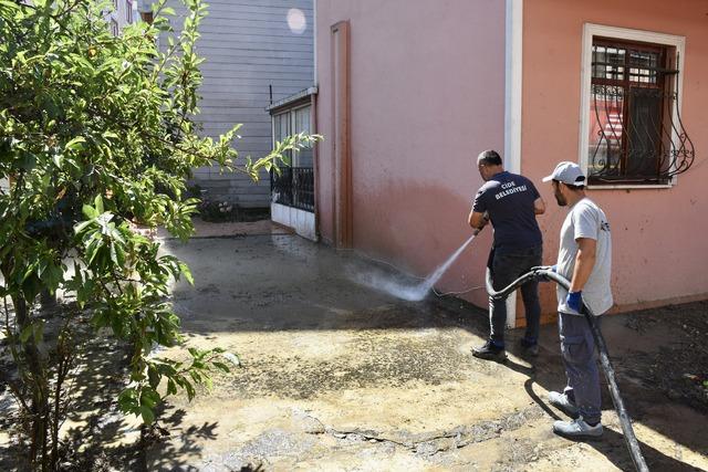 Kastamonu da su baskınının ardından ekiplerin çalışması sürüyor 5