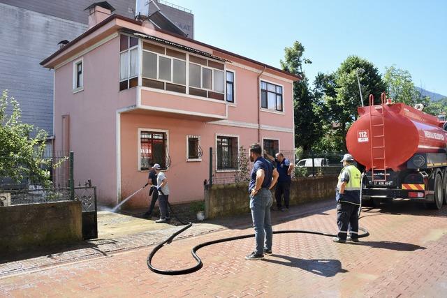 Kastamonu da su baskınının ardından ekiplerin çalışması sürüyor 4