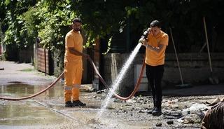 Kastamonu'da su baskınının ardından ekiplerin &ccedil;alışması s&uuml;r&uuml;yor