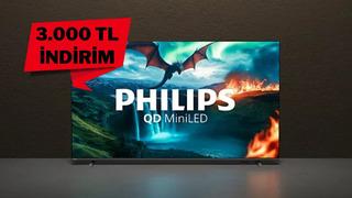 Gelişmiş görüntü kalitesi: Philips QD MiniLED televizyon indirimde