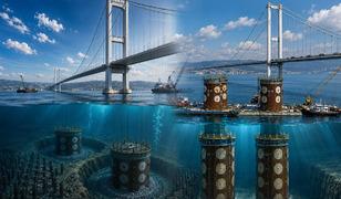 K&ouml;rfezin 40 metre altında dev operasyon: 5 katlı bina y&uuml;ksekliğinde