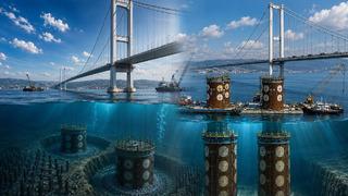 Körfezin 40 metre altında dev operasyon: 5 katlı bina yüksekliğinde
