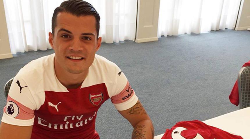 Arsenal Granit Xhaka'nın sözleşmesini uzattı!