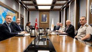 Bakan Fidan, Milli Savunma Bakanı Güler ile görüştü