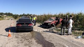 Osmaniye'de otomobiller çarpıştı: 5 yaralı