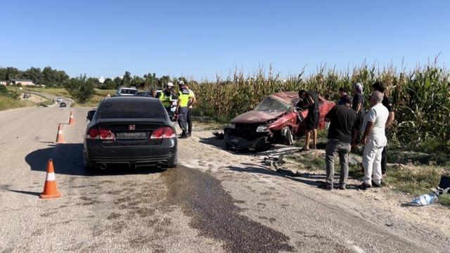 Osmaniye'de otomobiller çarpıştı: 5 yaralı
