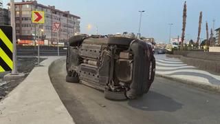 İstanbul'da trafik kazası! 