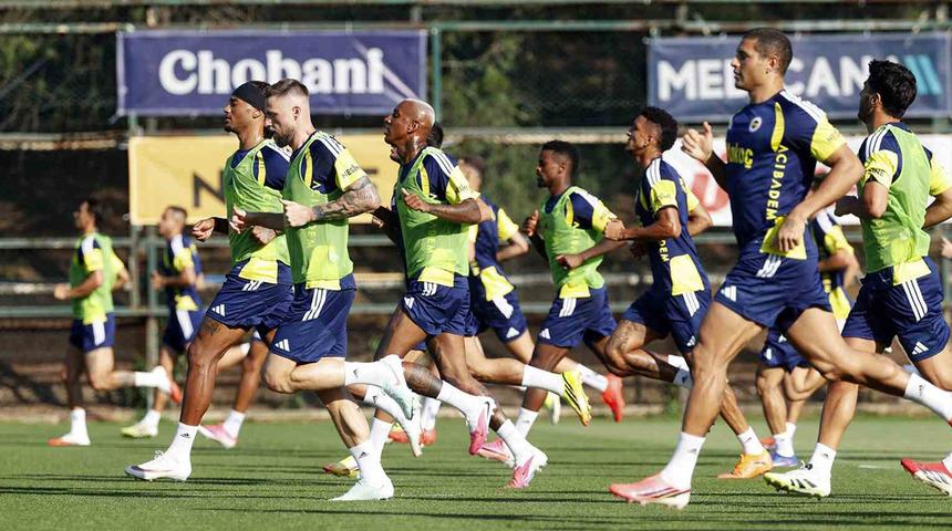 Fenerbah&ccedil;e, Gornik Zabrze ma&ccedil;ının hazırlıklarını s&uuml;rd&uuml;rd&uuml;