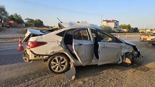 Kastamonu'da iki otomobil çarpıştı: 2 yaralı