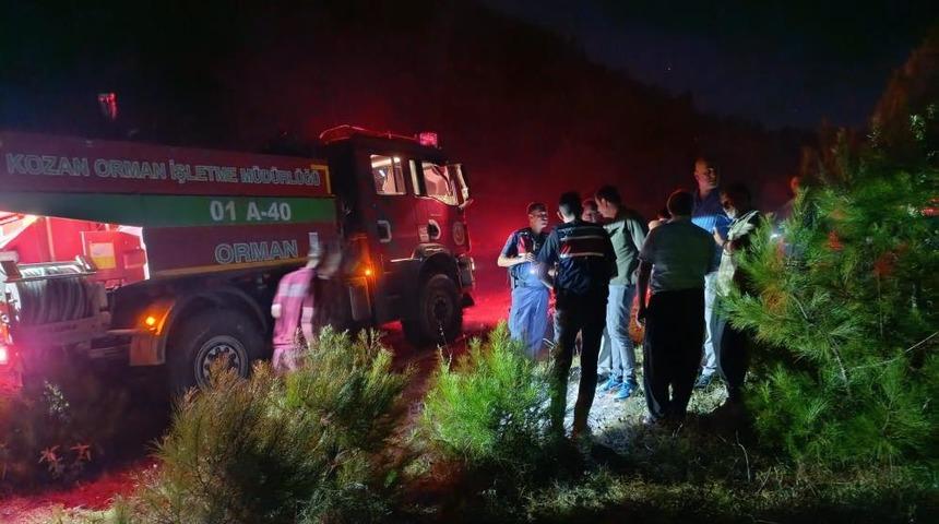 Adana&rsquo;daki orman yangını kontrol altına alındı