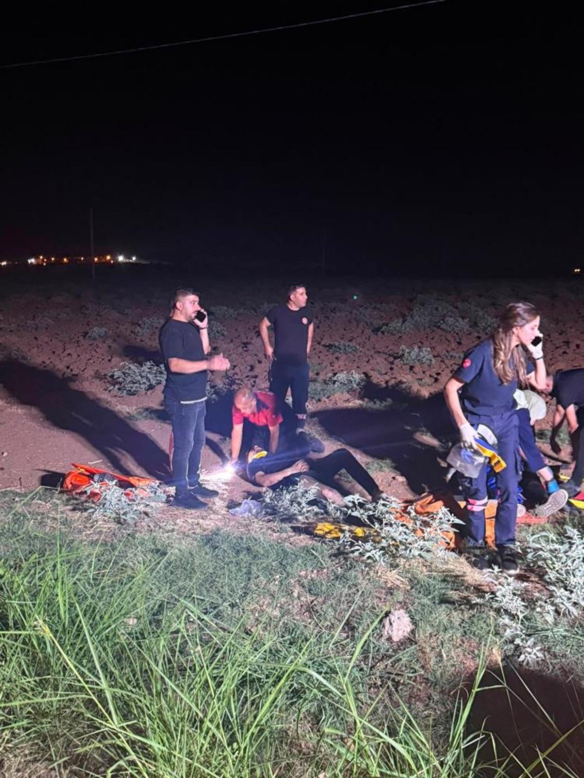 Mardin de otomobil takla attı: 3 yaralı 1