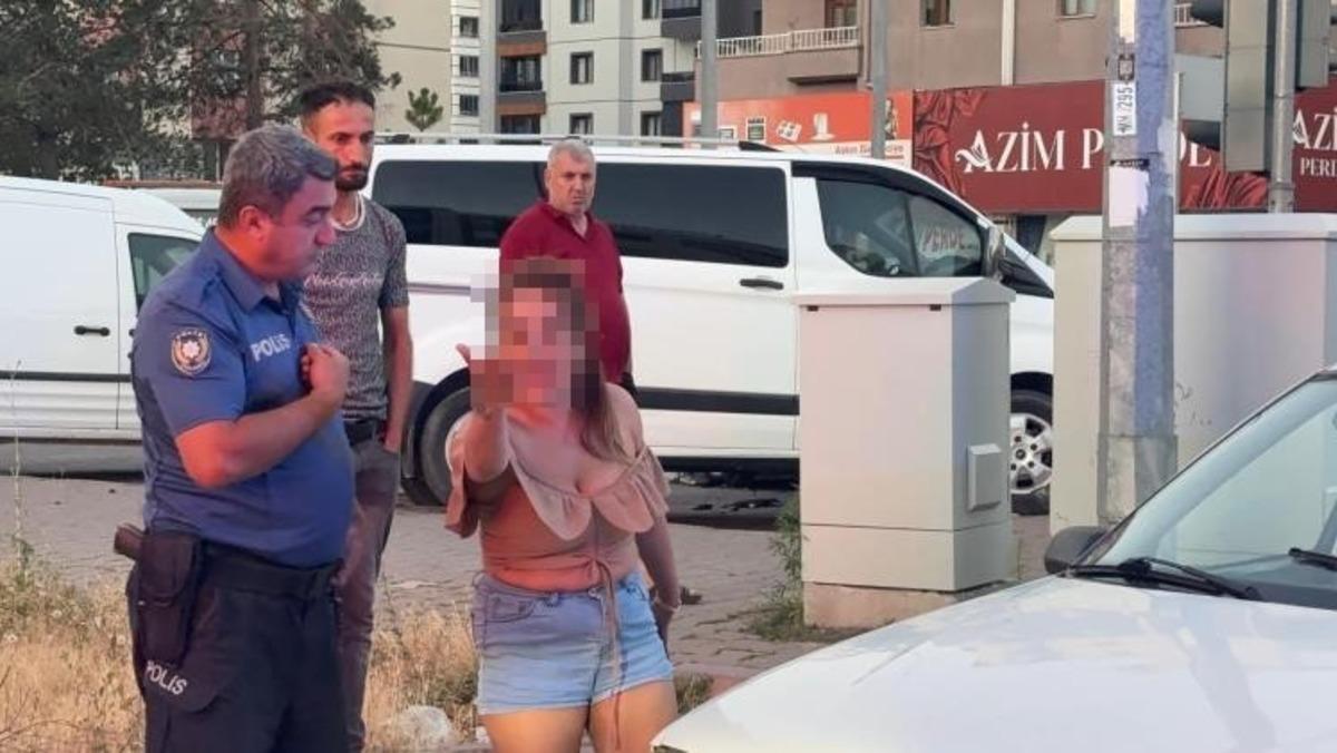 Polisin sabrını zorladı, gazeteciye demediğini bırakmadı! 6