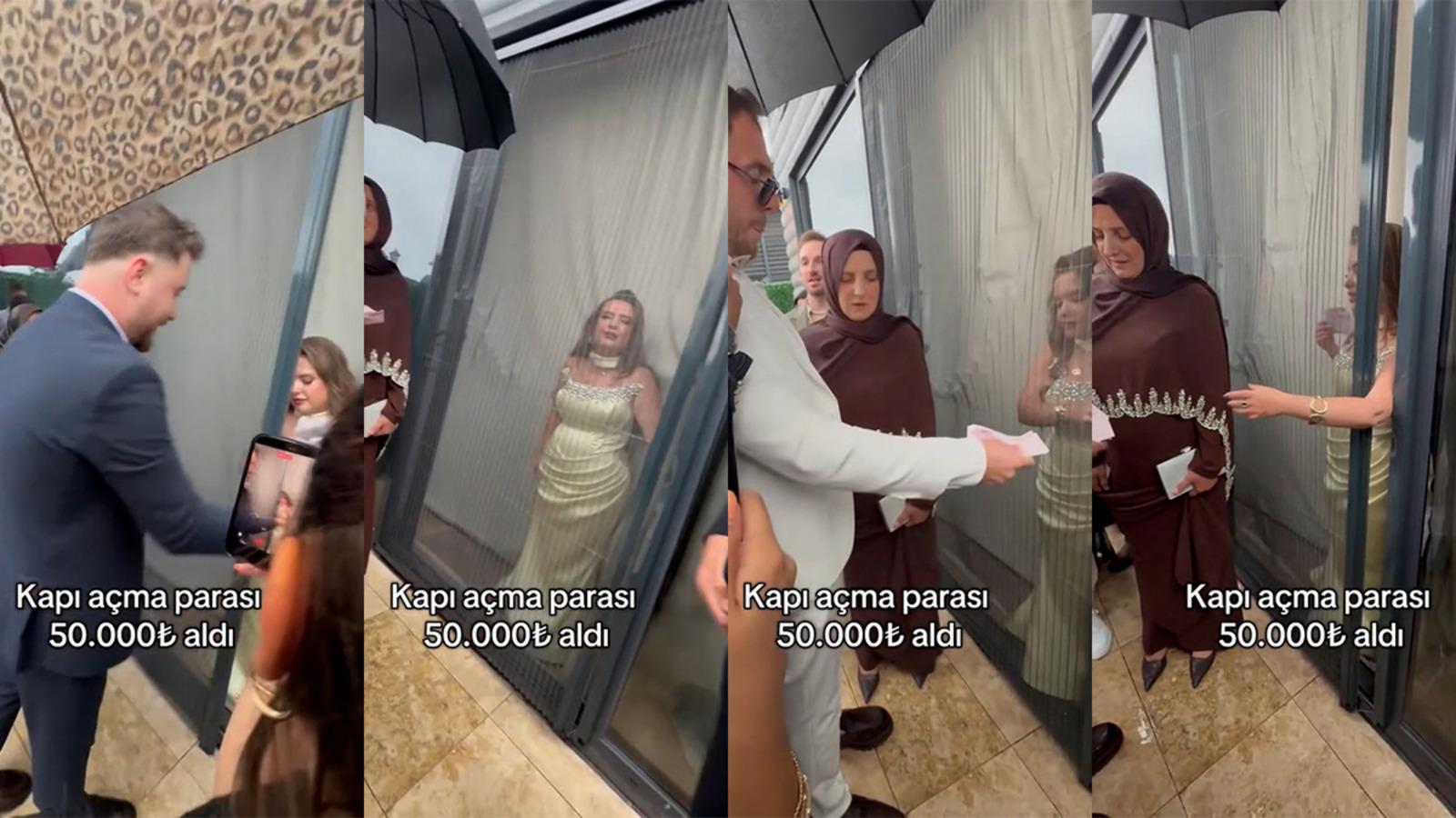 Kız istemede kapıyı açmak için 50 bin TL istedi! Erkek tarafı neye uğradığını şaşırdı