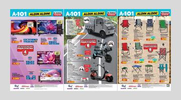 A101'e elektrikli kamyonet geliyor! 30 Temmuz 2026 A101 kataloğu 
