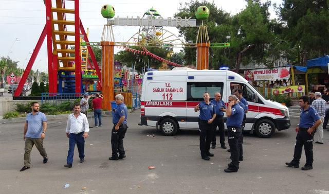 Lunaparkta dönme dolap kavgası: 5 yaralı