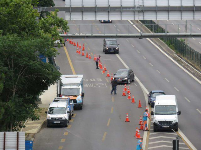 İstanbul'da bazı yollar trafiğe kapatıldı