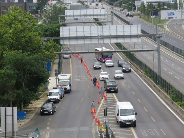 İstanbul'da bazı yollar trafiğe kapatıldı