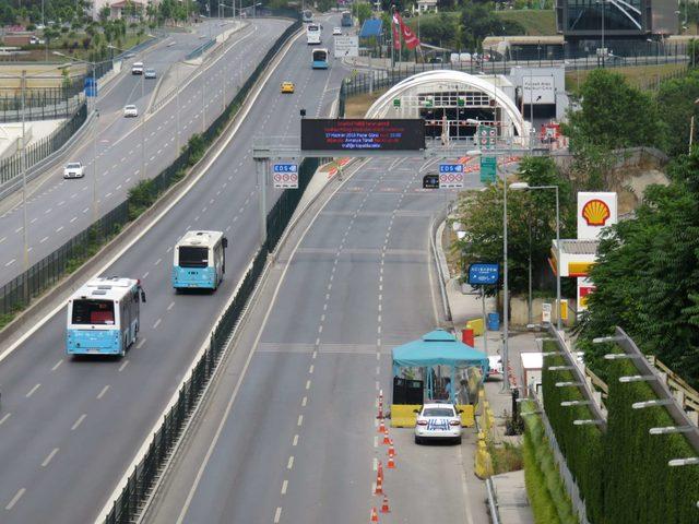 İstanbul'da bazı yollar trafiğe kapatıldı