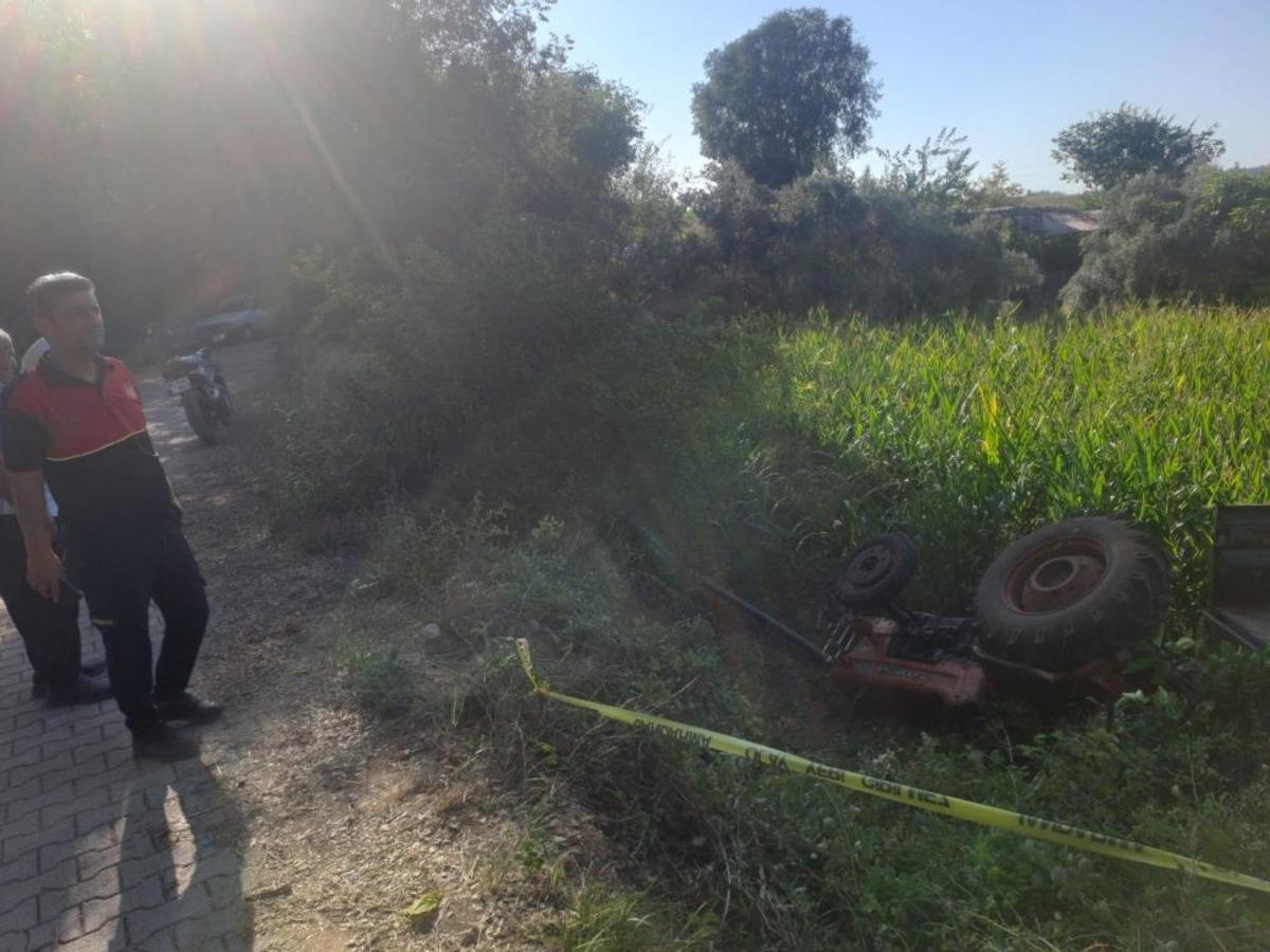 Osmaniye&rsquo;de trakt&ouml;r devrildi, 2 kişi yaralandı 2