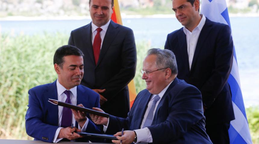 Yunanistan ve Makedonya arasındaki isim sorununda tarihi anlaşma imzalandı