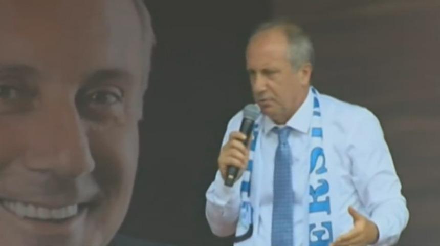 Muharrem İnce'den Cumhurbaşkanı Erdoğan'a 'reyting' yanıtı: Erdoğan'ın reytingi benim 4'te 1'im 