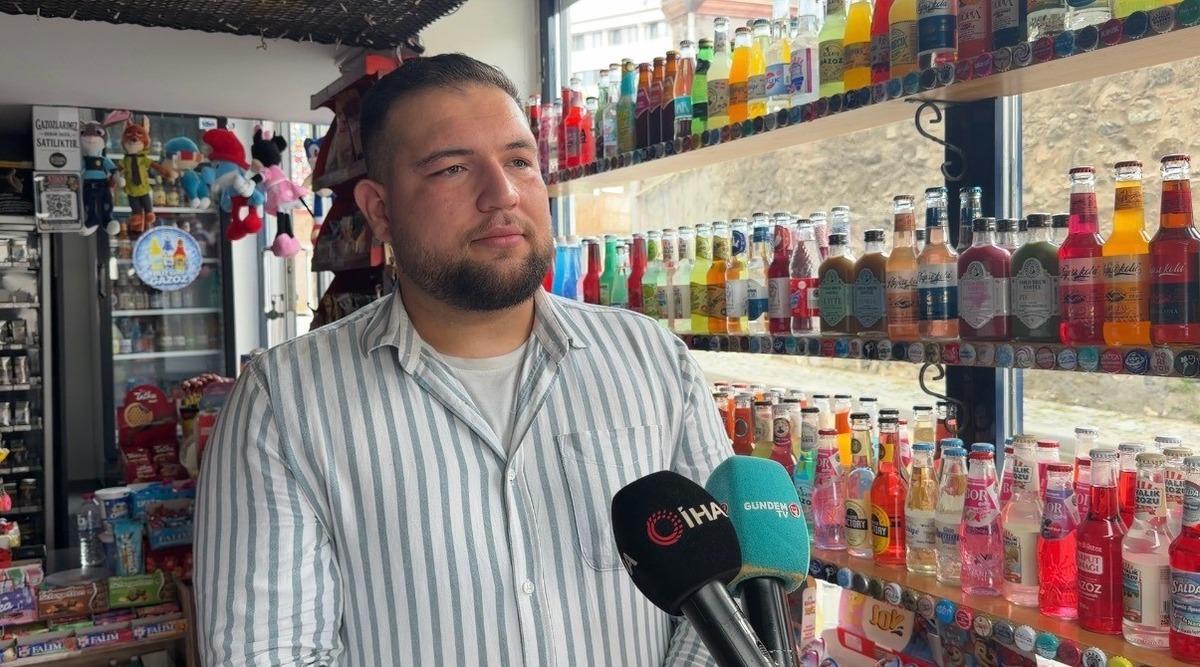 Hobi olarak topladığı gazoz kapakları meslek sahibi yaptı 3