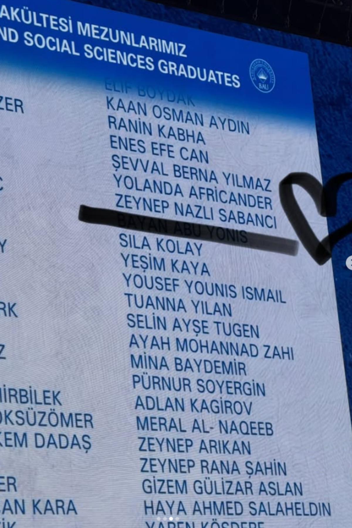 Nazlı Sabancı mezun oldu! Hacı Sabancı eşini yalnız bırakmadı 3