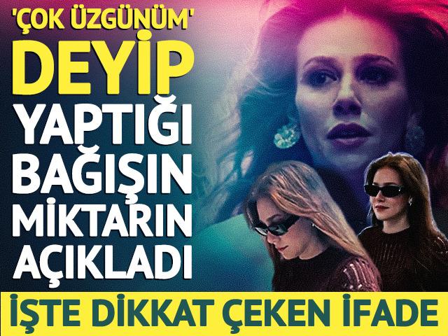 AHBAP'a 100 bin TL bağışlamış! İfadesi ortaya &ccedil;ıktı 