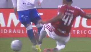 Brezilya futbolunda tarihi karar! Rakibinin bacağını kıran futbolcuya emsal ceza