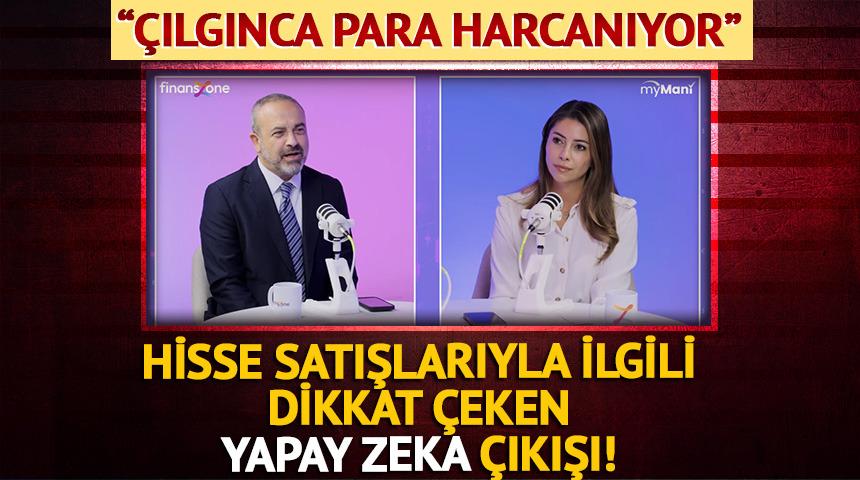 Hisse satışlarıyla ilgili dikkat çeken yapay zeka çıkışı!