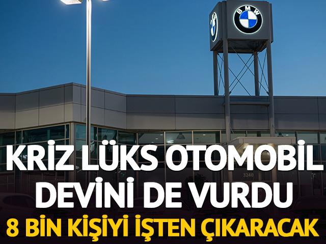 Kriz l&uuml;ks otomobil devini de vurdu: BMW 8 bin kişiyi işten &ccedil;ıkaracak