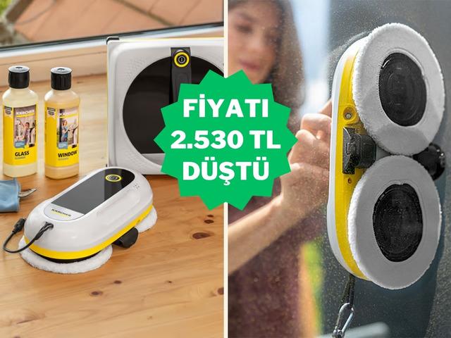Lekesiz ve pırıl pırıl camlar için Kärcher RCW 2 Extra fırsatı başladı