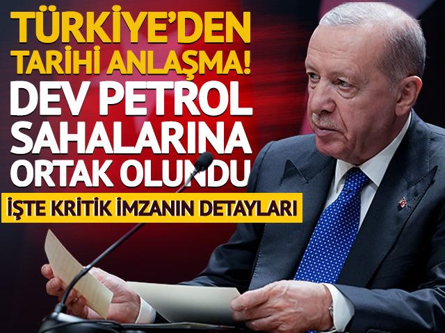 T&uuml;rkiye, Kerk&uuml;k'teki dev petrol sahalarına ortak oldu! TPAO'dan kritik hamle